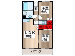 サンモールKoBaの物件間取画像